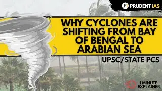 Cyclones in Arabian Sea Rising | Real Reasons Behind the Shift from Bay of Bengal | UPSC/STATE PCS