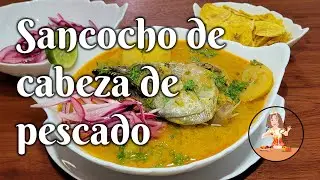 🍲♨️🐟SANCOCHO 🇪🇨DE CABEZA DE PESCADO ‼️ #sancocho #comidaecuatoriana