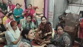 #कीर्तन 🙏 नाम मेरी राधा रानी का जिस जिसने गया है🌹#कीर्तन #मैं #रौनक #लगी 💃💃💃💃