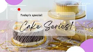 Benxon ✨Bakery PET Cake Series✨ &ndash; Elegant & Durable, Crystal-Clear Packaging for Cakes & Pastries