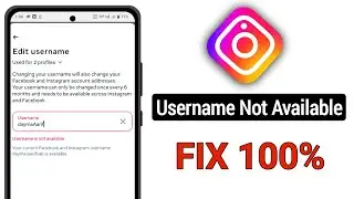Instagram Username Not Available Problem Fixed | How to Fix Instagram Username Not Available
