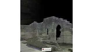Prusias Ad Hypium Ancient Theater 3D Laser Scanning-Point Cloud Animation