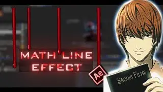 Math Line Effect Tutorial With Free Plug-in | After Effects Tutorial 