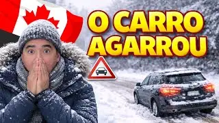 TEMPESTADE NO CANAD&Aacute;- FRIO EXTREMO -20&deg;C 😱🇨🇦