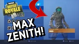 MAX ZENITH Skin Gameplay In Fortnite Battle Royale