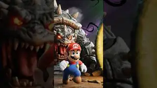 Mario barely escape #mario