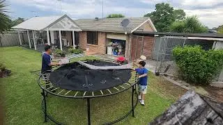 Vuly trampoline assembly Part 2
