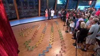 Kinetic Artist Tim Fort's Next Generation of Domino Stacking