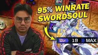 TIER 1 YUGIOH MASTERDUEL SWORDSOUL GAMEPLAY - 95% WIN RATE TO MAX LEVEL.