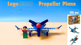Lego Creator 31099 Propeller Plane - Speed Build