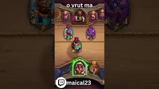 o vrut ma! #viral #new #battlegrounds #romania #plays #insane #turn1win #hearthstone #parere #skill