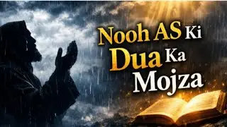 What Happens When Hazrat Nooh AS Cries & Repents? | Quranic Story