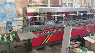 Fully automatic CNC edge chamfering machine + back cutting,can be left for assembly line processing