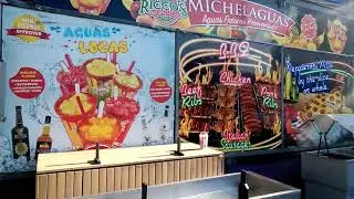 Walking tour of the seafood paluto at the San Pedro fish Market in the Port of Los Angeles
