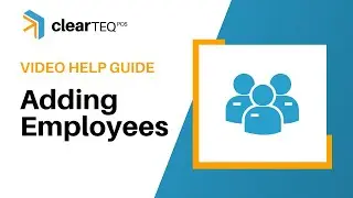 Adding Employees - ClearTEQ Point of Sale