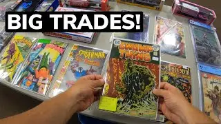 BIG TRADE FOR KEY COMIC BOOKS AT A LOCAL SHOW