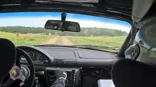Onboard 59. ADAC Holsten Rallye 2024 Henrik Grünhagen BMW 318ti E36