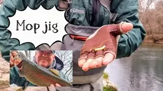 Mop Jig Entices Lunker Opening Day of Winter Trout Fishing '22 - Bennett Spring State Park Episode1