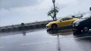 Elvish&rsquo;s Porsche On Marin Line💪🏻🔥 #elvishyadav #elvishyadavvlogs #elvish #porsche