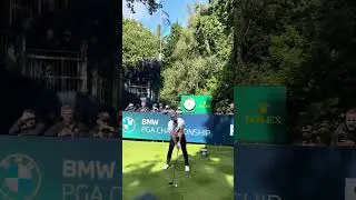 Min Woo Lee, wayward on 17 at the BMW PGA Championships at Wentworth!  #golf #callaway