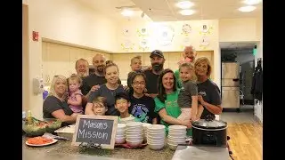 Families Joined by Love and Life in Family House Kitchen
