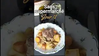 Rooster in white wine with vegetables