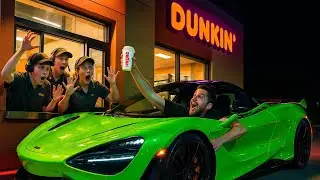 IT'S 8 A.M COME GET COFFEE WITH ME- MCLAREN 765LT POV