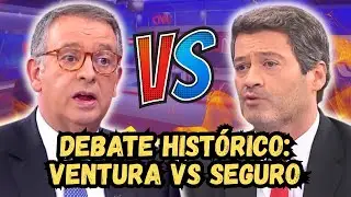 🔥DEBATE HISTÓRICO: VENTURA VS SEGURO (2º VOLTA DAS PRESIDENCIAIS) 🔥