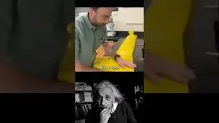Einstein Reacts to Yellow Object Physics #science #shorts #viralvideo