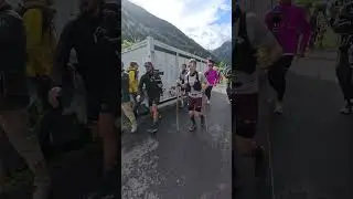 Th&eacute;o Detienne en Souffrance au Ravitaillement de Trient (UTMB)!