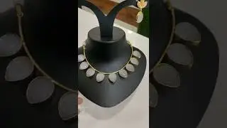 #beautiful #motherpearl#stone #chokerset #dm #7988672919