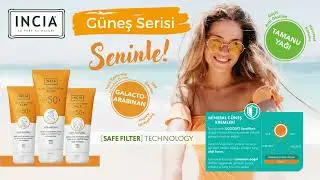 INCIA 100% Doğal G&uuml;neş Kremi Serisi