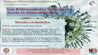 Enfermedades emergentes Siglo XXI (SarCOV 2, Sarampion, Viruela del mono) Dr Salvador parte 1 de 2