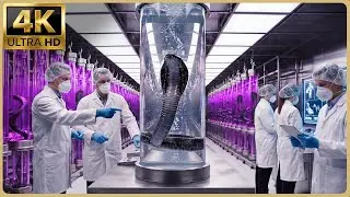Inside the World’s Largest King Cobra Processing Facility- From Venomous Predator to Luxury Material