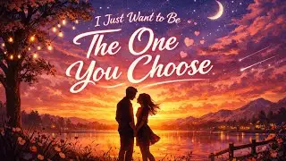 I Just Want To Be The One You Choose 💔 | Deep Emotional Love Song | Official Lyric Video