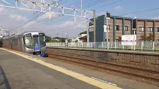 西鉄3000形(6両) 特急 福岡(天神)行(A140レ) 三潴駅通過