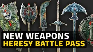 For Honor: New Weapons and Finishers | Y7S1 Battlepass Showcase | Year 7 Season 1: HERESY