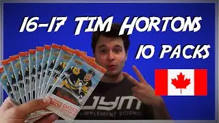 2016-17 Tim Hortons Hockey Cards Opening! (10 PACKS)