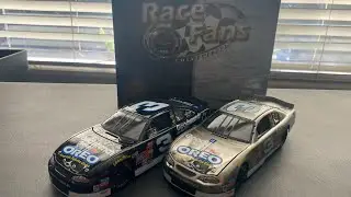 2001 NASCAR Dale Earnhardt 2 car set 1:24 REVIEW 