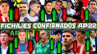 ✅🔥+15 NUEVOS FICHAJES CONFIRMADOS APERTURA 2022 | DRAFT LIGA MX | AMERICA CHIVAS RAYADOS PUMAS TIGRE