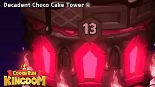 Decadent Choco Cake Tower Tray 13 Guide | Cookie Run Kingdom