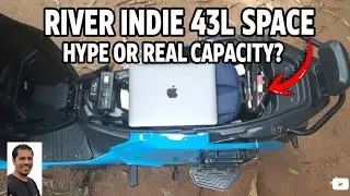 Storage is enough 🛵🎒 ? River Indie | WOrthhhaaa? USER REVIEW