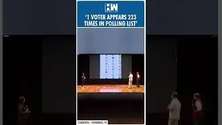 Rahul Gandhi alleges that one photo was used to create multiple voters, leading to vote duplication