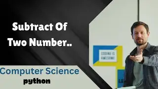 Sub of two no. #python #coding Hub
