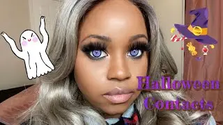 Trying On Halloween Contacts | TTDEYE