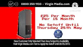 Virgin Media - Super Fast Broadband (2015 UK) (May)