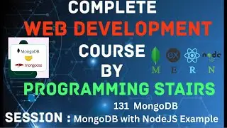 MongoDB | MongoDB with NodeJS Example | Session 131