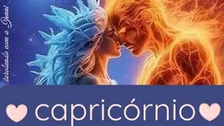 ❤️ CAPRICÓRNIO ❤️ AMOR ❤️ é amor VERDADEIRO ☯️💞 mas tem muitos OBSTÁCULOS ⚖️🌪️