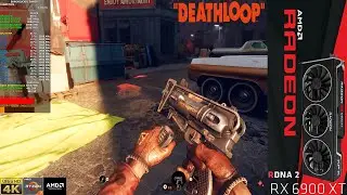 DEATHLOOP Ray Tracing FSR Ultra Quality Settings 4K | RX 6900 XT | Ryzen 7 5800X