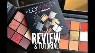 Huda Beauty Obsessions Palettes Review and Tutorial